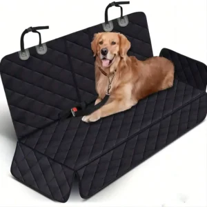 Quilted Dog Car Seat Cover